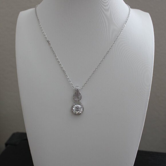 2.0 CT Mojssanite Necklace - Picture 3 of 6